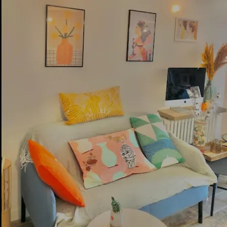 T2 Jardin Privatif 20mn De Paris Centre -disneyland Apartment